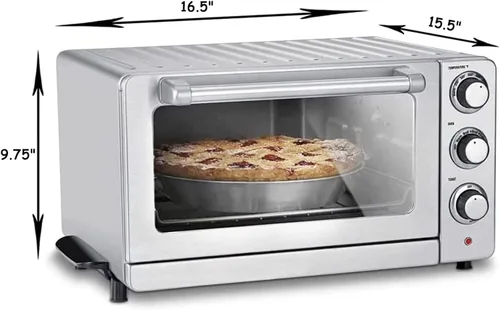 Vista 2 de Horno tostador de convección (1800W) para hornear asar y tostar