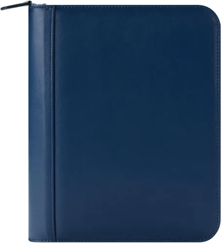Vista 11 de FranklinCovey - Carpeta con anillas FC Signature para planificadores FranklinCovey De cuero - Carpeta con cremallera (compacta, negra)