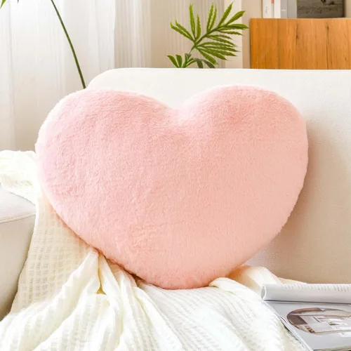 Vista 14 de XVTRU Almohadas de Corazón Negro, Linda Almohada Decorativa de Corazón, Almohadas en Forma de Corazón para Cama, Cojín de Almohada de Decoración