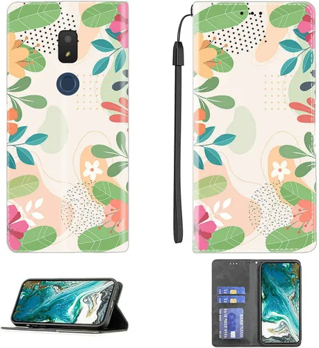 Vista 204 de jioeuinly ATT Motivate 2 - Funda compatible con ATT Motivate 2, funda con soporte abatible y cierre magnético DJS