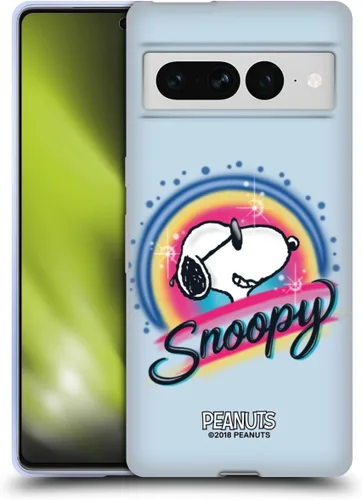 Vista 343 de Head Case Designs Officially Licensed Peanuts Beach Surf Snoopy Boardwalk Airbrush Gel Case [Military Grade Protection] Compatible with Google Pixel
