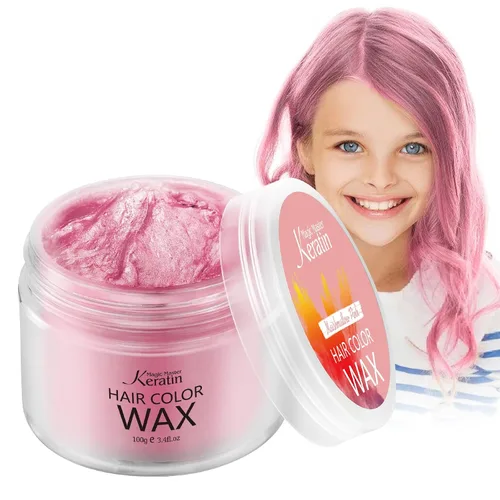 Vista 12 de 5 tizas lavables para cabello oscuro, peine de tinte natural de 11 onzas líquidas, color temporal para regalos de cumpleaños de niños, fiesta 5