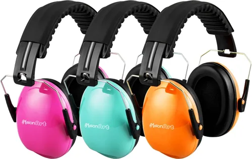 Vista 9 de Orejeras con cancelación de ruido para protección auditiva al disparar, auriculares con reducción de ruido SNR 35dB para niños adultos con autismo