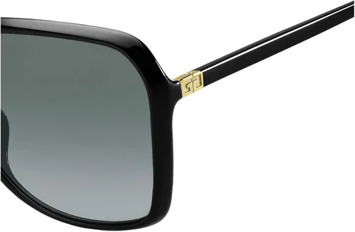 Vista 3 de Givenchy GV 7187FS NegroGris Sombreado 6217145 mujeres Gafas de sol