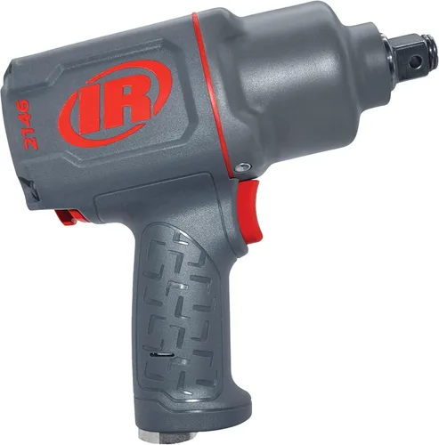 Vista 3 de Ingersoll Rand 2146Q2MAX Llave de impacto neumática de 1", silenciosa, torque de aflojamiento de tuercas de 2,000 ft-lbs, servicio de mantenimiento