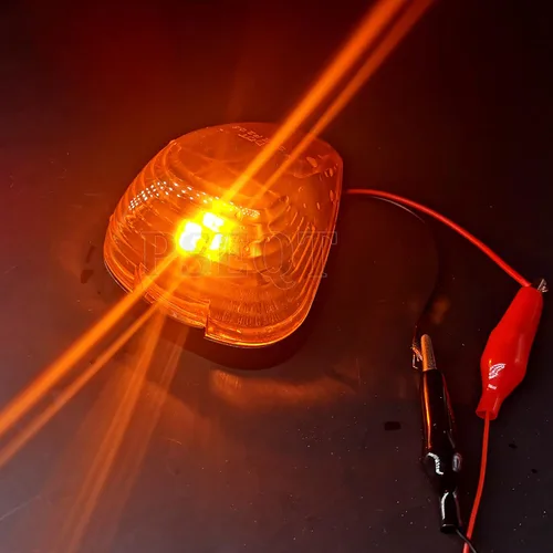 Vista 2 de PSEQT Luces Marcadoras de Techo de Cabina 10 LED Ámbar Luces de Gálibo Superiores Compatibles con Ford 1999-2016 F150 F250 F350 F450 F550 Super Duty