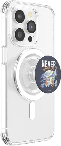Vista 3 de Disney Peter Pan Lost Boys Never Grow Up Moonlight Retrato PopSockets MagSafe PopGrip para iPhone
