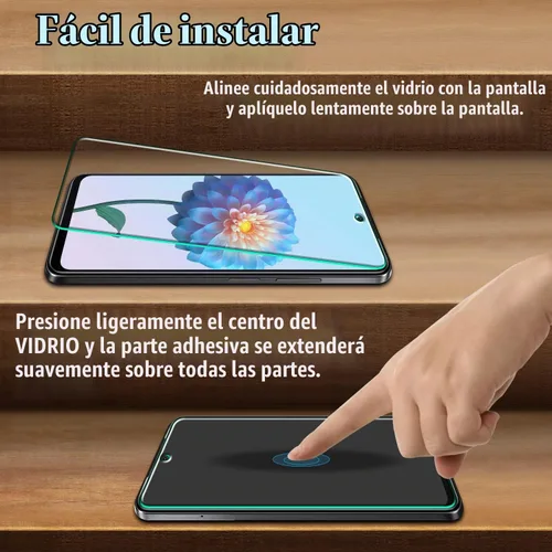 Vista 4 de Protector de pantalla para Xiaomi Redmi Note 11/11S 4G/Poco M4 Pro