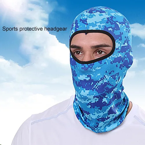 Vista 4 de Pasamontañas para la cara, polaina de cuello refrescante para verano, protector UV, bufanda de esquí para hombres y mujeres, pasamontañas