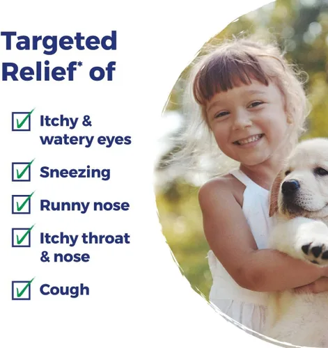 Vista 3 de Boiron AllergyCalm Kids Tabletas para aliviar la alergia y la fiebre del heno síntomas de estornudos, secreción nasal y picazón en los ojos