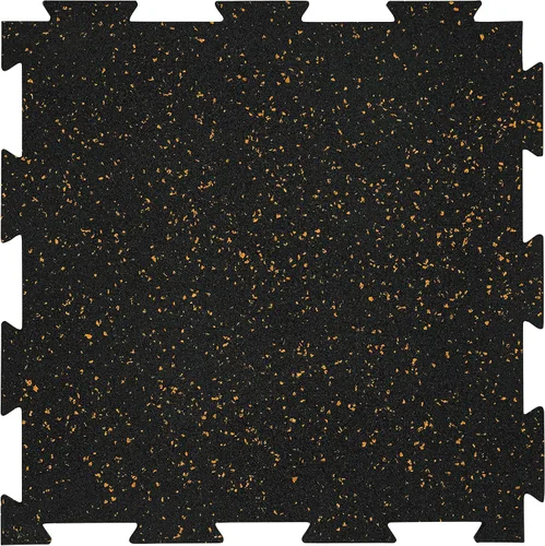 Vista 9 de Playsafer Genaflex Lite - Azulejos de goma entrelazados de 8mm para suelo de gimnasio - Equipo de ejercicio, áreas de ejercicio - 20" X 20