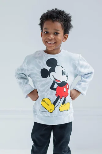 Vista 6 de Disney Mickey Mouse - Conjunto de sudadera y pantalones deportivos para niños pequeños