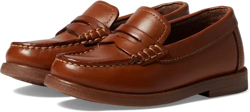 Vista 9 de Florsheim Mocasines Croquet Penny JR para niños pequeños y grandes Borgoña