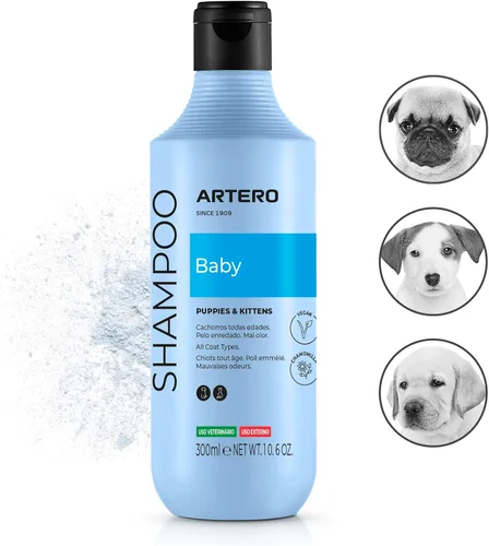 Vista 3 de ARTERO Cosmetics - Champú para perros y bebés, 9 onzas