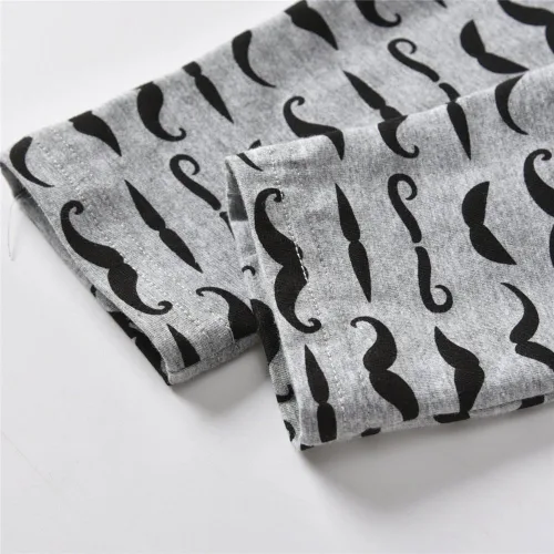 Vista 7 de Conjunto de 3 piezas de ropa para bebés y niños, mameluco con letras, pantalones, sombrero