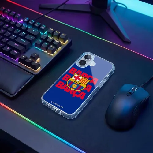 Vista 286 de Head Case Designs Funda de gel suave con licencia oficial del FC Barcelona Barca Crest Graphics [protección de grado militar] compatible con Apple