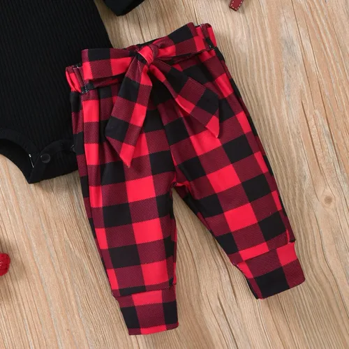 Vista 222 de Aalizzwell Conjunto de mameluco acanalado para bebé recién nacido prematuro para otoño e invierno