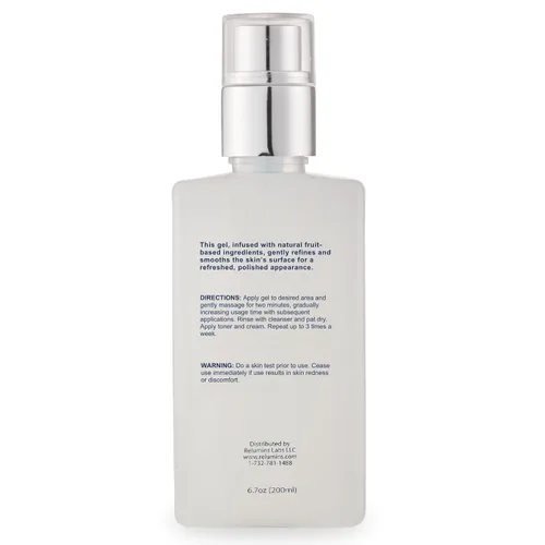 Vista 7 de Relumins Gel pelador glicólico avanzado de 6.8 fl oz – Gel exfoliante para una piel más suave y firme con 5% de ácido glicólico, extractos de frutas