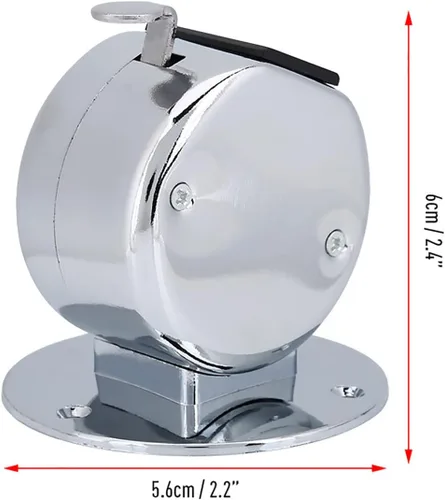 Vista 4 de RiToEasysports Contador de clicker, contador de 4 dígitos, contador de tono, mini contadores mecánicos de mano de metal para entrenamiento, tejido