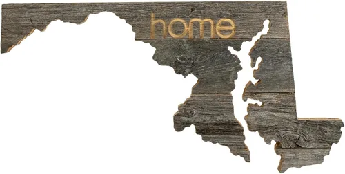 Vista 33 de Letrero de madera rústica de Alabama para casa de campo, decoración del hogar de pared estatal, es un gran regalo temático de AL para recién
