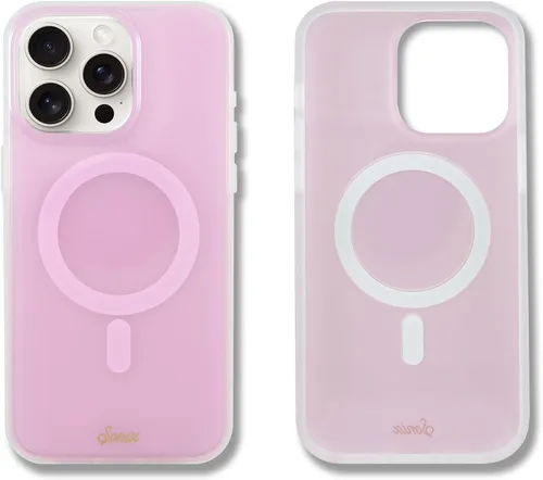 Vista 111 de Sonix x Barbie Funda para iPhone 15 Pro Compatible con MagSafe Probada para caídas de 10 pies Golden Hour