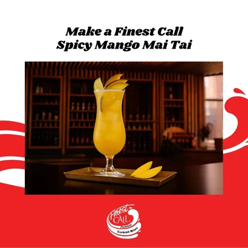 Vista 4 de Mezcla Finest Call para bebida, de puré de mango, de calidad superior, en una botella de 33.8 onzas líquidas Refreshing Tropical Flavor