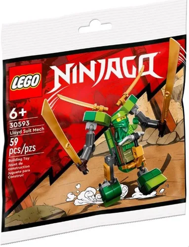 Vista 4 de LEGO Ninajgo: Minifigura Overlord con espada y relámpago
