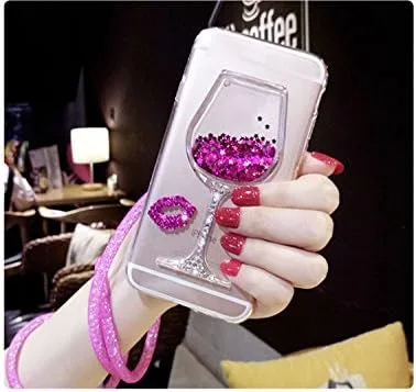 Vista 4 de Funda líquida para Samsung Galaxy S9 Plus, diseño de arena movediza con diseño de diamante 3D con purpurina brillante y estrellas flotantes