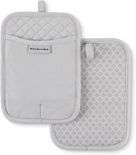 Vista 17 de KitchenAid Juego de 2 soportes para ollas asteroides, cielo aguamarina, 7 x 10 pulgadas