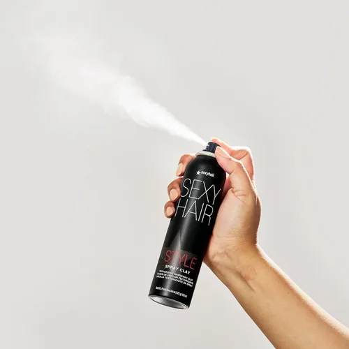 Vista 4 de Sexy Hair, spray de arcilla de texturación, 4.4 onzas