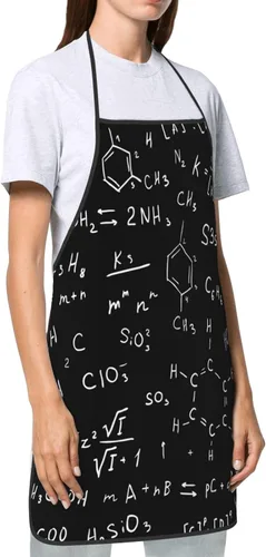 Vista 3 de Science Chemistry Equation The Lace Apron, Innovative Lace Design, And Durable Waterproof Effect Make It Very Popular Unisex