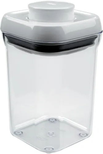 Vista 5 de OXO Good Grips POP - Recipiente hermético de almacenamiento de alimentos, Spices & Herbs (0.3 Qt), Blanco