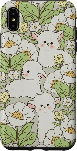 Vista 11 de Funda para iPhone 16 con diseño de oveja, cordero, margarita, granjero