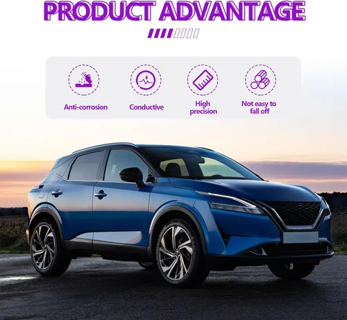 Vista 4 de Terminales de batería para Nissan – Positivo y Negativo Compatible con Nissan Infiniti Toyota Lexus 243407F000, 243407F001, 1 par
