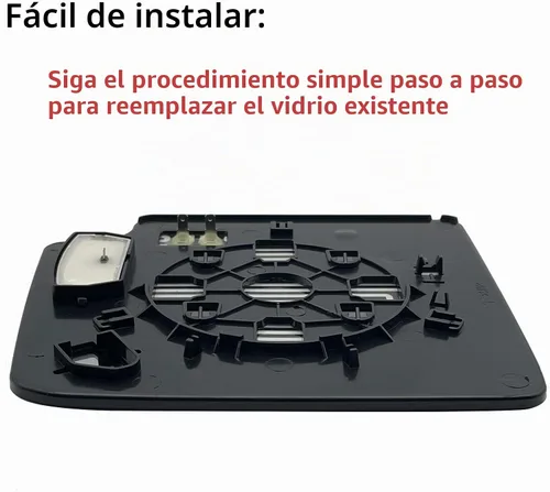 Vista 6 de Vidrio de espejo retrovisor calefactado para el lado del conductor izquierdo de remolque para Silverado GMC Sierra 1500 2500 3500 de 2014-2017