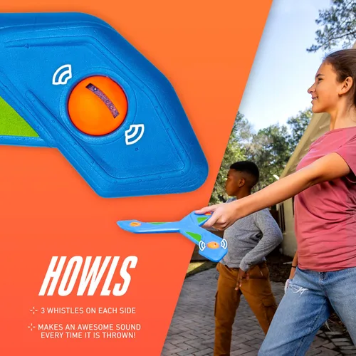 Vista 4 de Nerf Boomerang de juguete para niños – Slingerang Boomerang de espuma suave para niños – Gran regalo al aire libre para niños y niñas – Perfecto