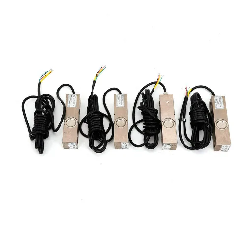 Vista 4 de TFCFL 4 x 4410 lb Kit de báscula de ganado, kit de báscula de celda de carga de compresión de haz de acero con caja de conexiones e indicador