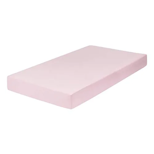 Vista 7 de Everyday Kids Paquete de 2 Sábanas Bajeras para Cuna para Niña, 100% Sábana de Bebé de Microfibra Suave y Transpirable, Se Adapta a Colchones