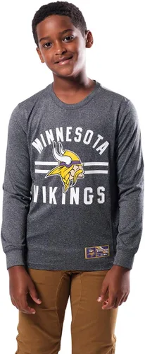 Vista 33 de Ultra Game Youth NFL - Camiseta de manga larga oficial de la NFL para jóvenes