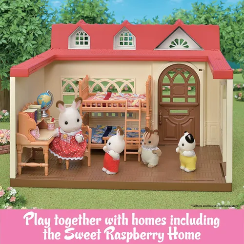 Vista 6 de Calico Critters Set de habitación infantil, papel, multicolor