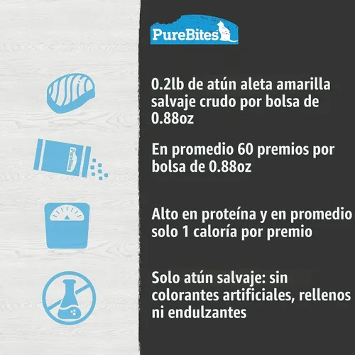 Vista 6 de PureBites Golosinas crudas y liofilizadas para gatos