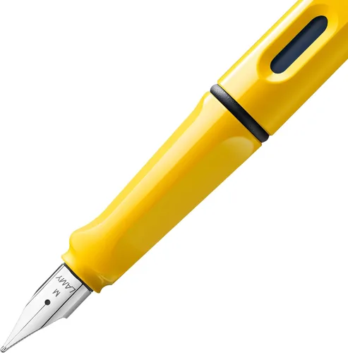 Vista 4 de Lamy Safari - Pluma estilográfica, color amarillo, punta media