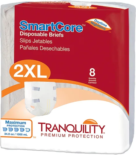 Vista 9 de Tranquility SmartCoreTM - Calzoncillos desechables con código de color para adultos (pequeño, 10 unidades)