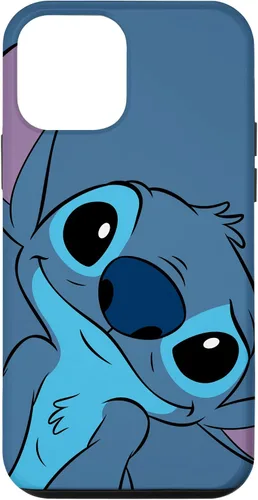 Vista 16 de Disney Lilo y Stitch Linda Carátula de Stitch en Color Gris Pizarra para iPhone 17
