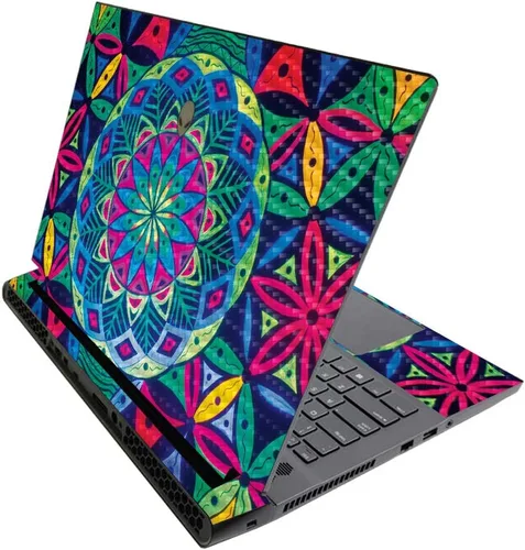 Vista 134 de MightySkins - Skin brillante con purpurina para Alienware M17 R3 (2020) y M17 R4 (2021) - Diversión de los años 90 Acabado duradero con purpurina