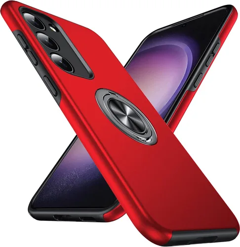 Vista 63 de Anqrp Funda para Samsung Galaxy A53 con soporte de anillo, color negro
