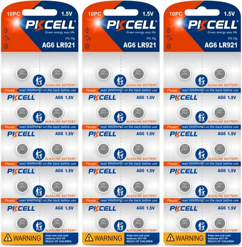 Vista 11 de PKCELL 10 unids LR626 Batería 377 SR626sw Reloj Batería 1.5Volt Alcalinas AG4 Pilas de Botón