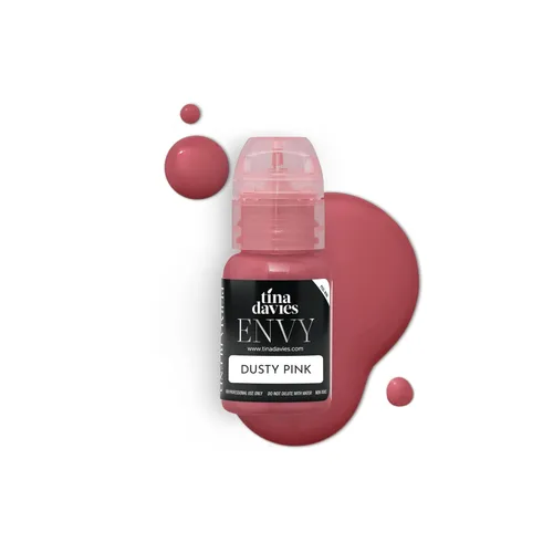 Vista 13 de Pigmentos profesionales para labios de Tina Davies Envy & Lust - Maquillaje labial permanente - Colores que cicatrizan fieles al tono - Alta Canela