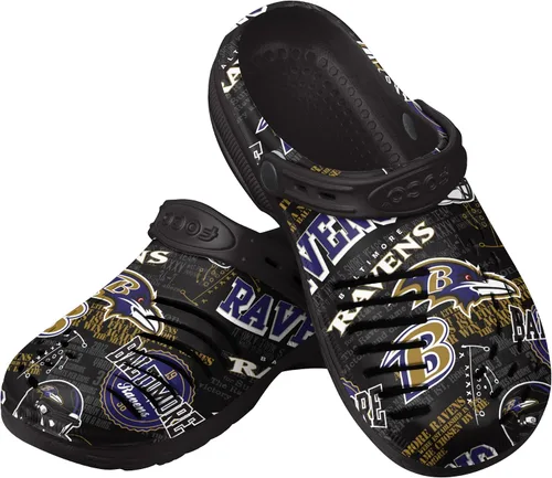Vista 6 de FOCO Arizona Cardinals NFL Mens Historic Print Clog with Strap