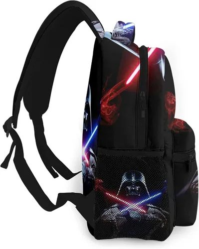 Vista 3 de Casual Backpack Durable Water Resistant Bookbag For Teens